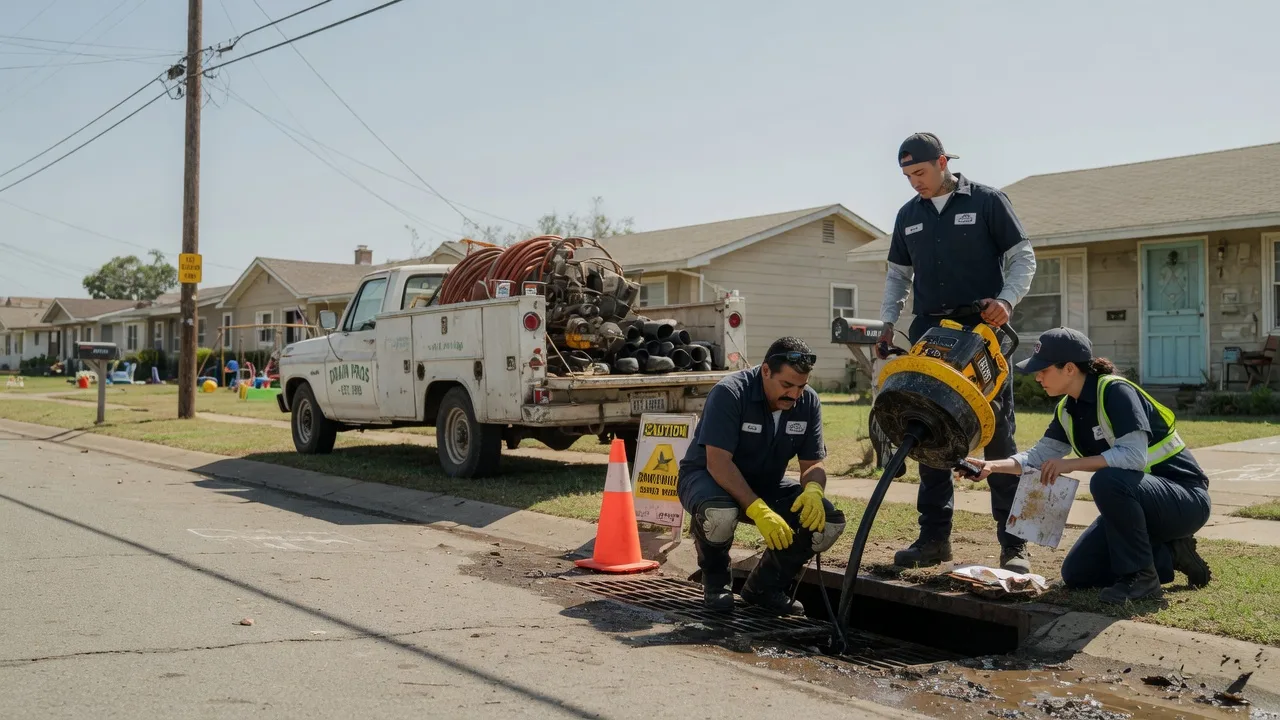 Drain Cleaning in Art, TX near me